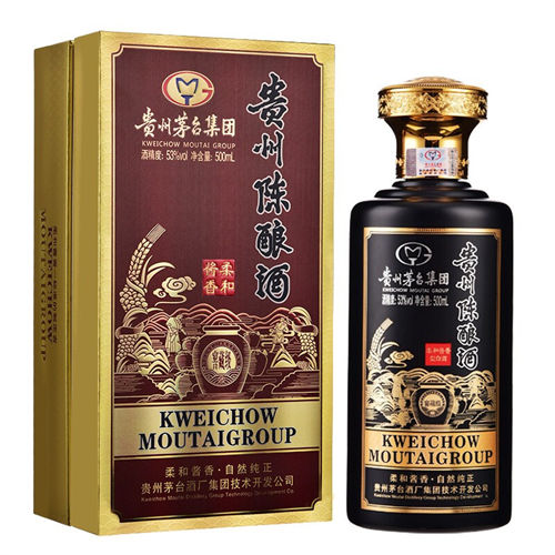 53度茅台贵州陈酿窖藏级柔和酱香型白酒