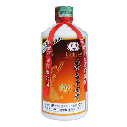 53度茅台<font color=red>不老酒</font>v30珍藏版酱香型白酒