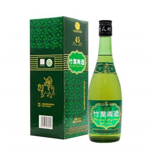 45度竹叶青酒2007年老酒价格大约多少